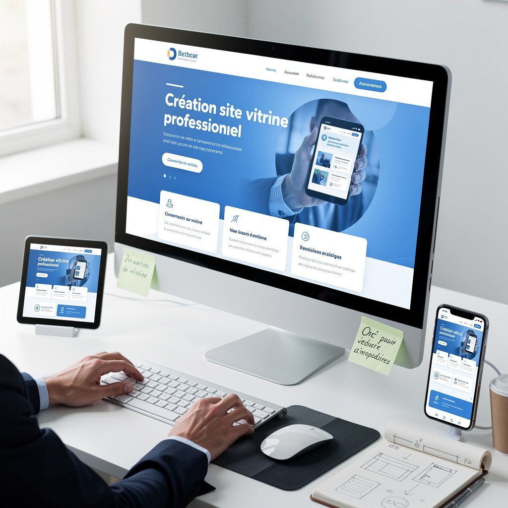 Création site vitrine professionnel La Réunion